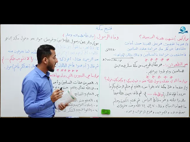 ⁣مادة التربية الإسلامية للصف الثاني متوسط : فتح مكة