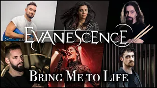 Download Evanescence - Bring Me to Life | Full Band Collaboration Cover | Panos Geo MP3
