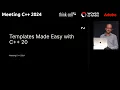 Templates Made Easy with C 20 - Roth Michaels