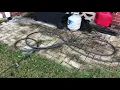 Paver repair on Christmas Eve Bellaire tx