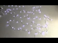 Demonstration of the typical 8 modes on Christmas LED lights