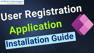 User Registration Application Complete Installation-Guide