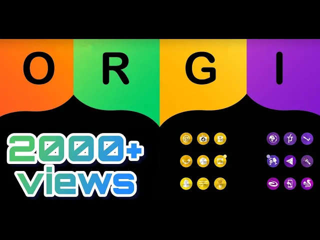 Orgi | Icon Pack |