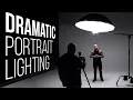 Dramatic Portraits with One Light Lighting Setup Tutorial