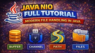 Java NIO Full Tutorial Modern File Handling in Java Buffer Channel Path Files