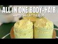 How to make PERFECT WHIPPED SHEA BUTTER EVERYTIME ALL IN ONE BODY BUTTER HAIR BUTTER