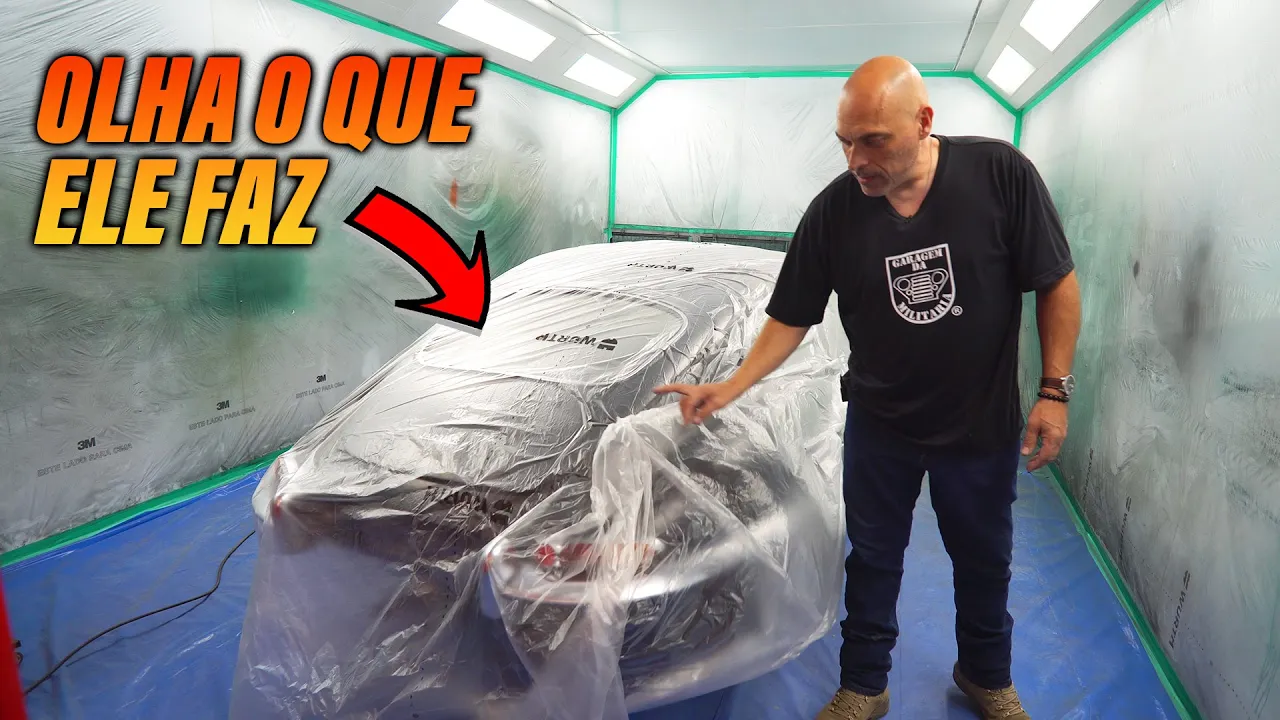 OLHA COMO ESSE CARA TRABALHA NOS CARROS