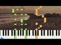 Sodio - Danna Paola - Piano - Synthesia