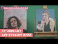 Portrait Artist Panic Hannah Waddingham Sitting