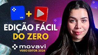 Como EDITAR VÍDEOS para o Youtube com IA para INICIANTES: Movavi Video Editor 2024