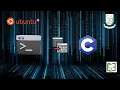 Run a C program using terminal Ubuntu OS