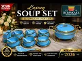 Luxury Blue Soup Set 2026 Elegant Serving Bowl Set OCEANKAKA Crockery