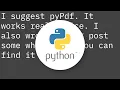 How to create PDF files in Python