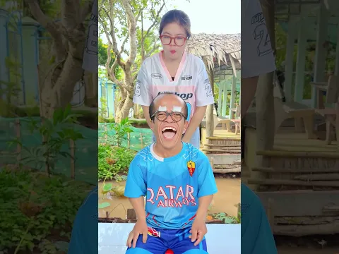 cute baby prank sister by his glasses 👓🥸😂