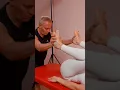 Unique manual therapy combined with deep tissue massage manual spinal correction and stretching