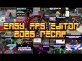 One Year of Easy FPS Editor 2025 Recap