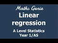 Linear regression