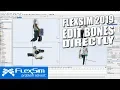 FlexSim 2019 Bone Editing Visuals
