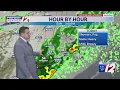 WPRI 12 Weather Forecast 26 Breezy With Showers Today Drier Monday
