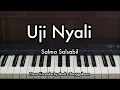 Uji Nyali - Salma Salsabil | Piano Karaoke by Andre Panggabean