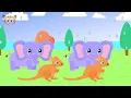 The Animals Went in Two by Two (Animated Music Video) 🐘 | Nursery Rhymes For Kids
