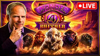 🔴 $3000 to CRUSH Wonder 4 Buffalo and MORE! big Payback LIVE!