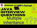 Java Interview Questions Multiple Inheritance Why Multiple Inheritance Is Not Supported In Java