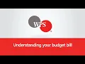 Understanding your budget bill