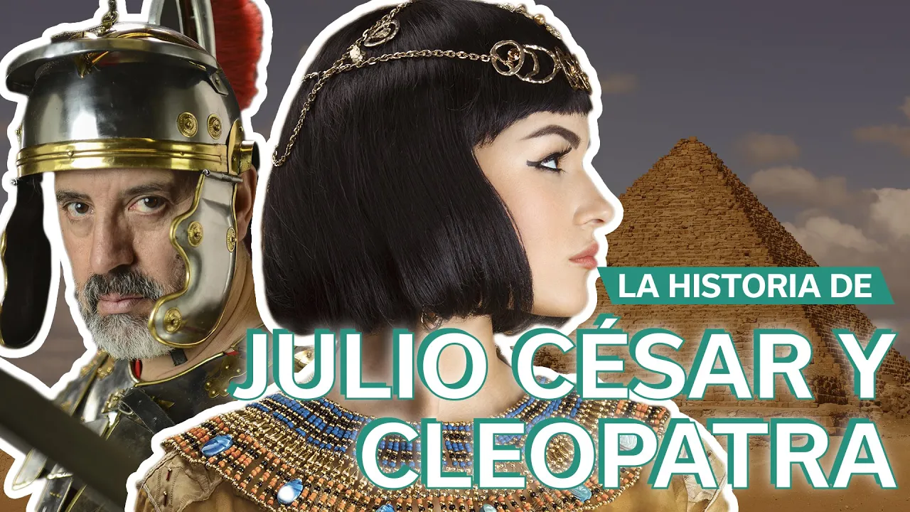 Julio César y Cleopatra ????????‍???? | La verdadera historia de su relación