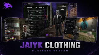 FiveM Clothing Script Business System Character Creator