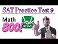 SAT Practice Test 9 MATH w Desmos
