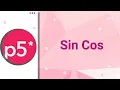 08 p5 JavaScript sin cos function in Hindi