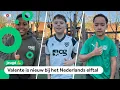 Lagu Kinderen op oude school van voetballer Luciano Valente zijn nu al trots op hem
