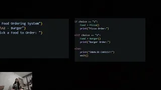 Food Ordering System Using Object-Oriented-Programming in Python