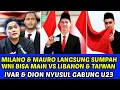 Download Lagu MILANO \u0026 MAURO LANGSUNG DISUMPAH WNI BISA MAIN VS LEBANON \u0026 TAIWAN❗IVAR \u0026 DION NYUSUL GABUNG U23