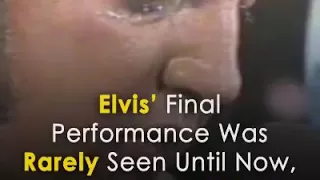 Download Elvis Presley  probably last performance MP3