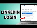 LinkedIn Login LinkedIn com Account Login Guide 2025 LinkedIn Sign In