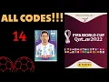 Panini Online Sticker Album 2022 Codes