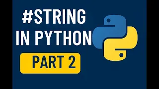 String in python Part 2 class 11 and 12 computer science NCERT
