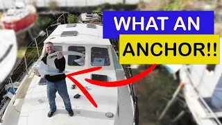 #89 – A BIG ANCHOR for our YACHT RESTORATION   MANTUS M2