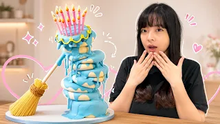 AKU COBA BIKIN KUE SLEEPING BEAUTY!!
