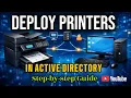 How to Deploy Printers Silently with a Logon Script on Windows Server