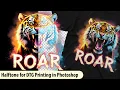 Halftone for DTG Printing in Photoshop - Step by Step Tutorial