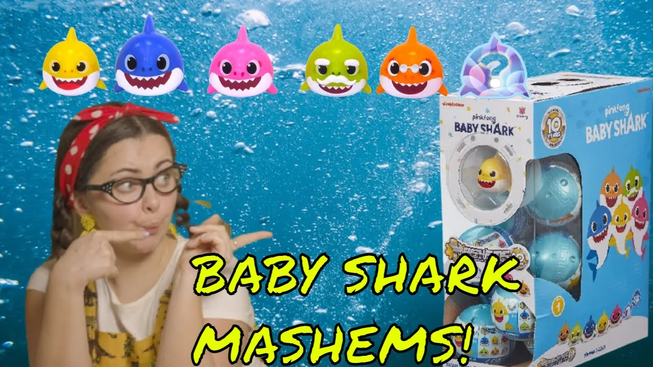 Baby Shark Toys English Mashems Series 1