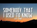 Download Lagu Somebody That I Used To Know - Gotye (Lyrics) ft. Kimbra