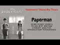 Paperman Thesis Template for Literary Analysis