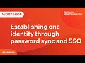 One identity SSO password sync across 100 apps
