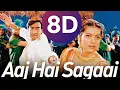 Lagu Aaj Hai Sagaai Full 8D Audio Song - Pyaar To HonaHiTha |Kajol |Ajay Devgan |Abhijeet |Alka Yagnik