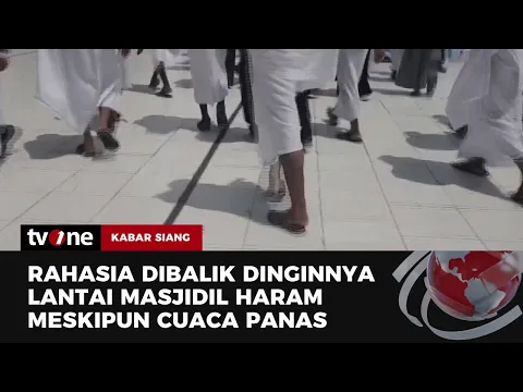 Ini Rahasia Lantai Masjidil Haram Selalu Sejuk di Tengah Cuaca Panas