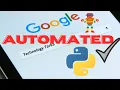 Google automation using python Google searching automation python automation